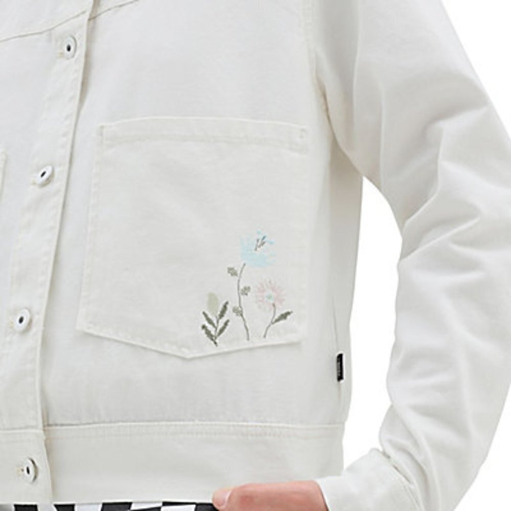 #20❤️ BRAND NEW WITH TAGS The Vans Book It Micro Ditsy Floral Jacket